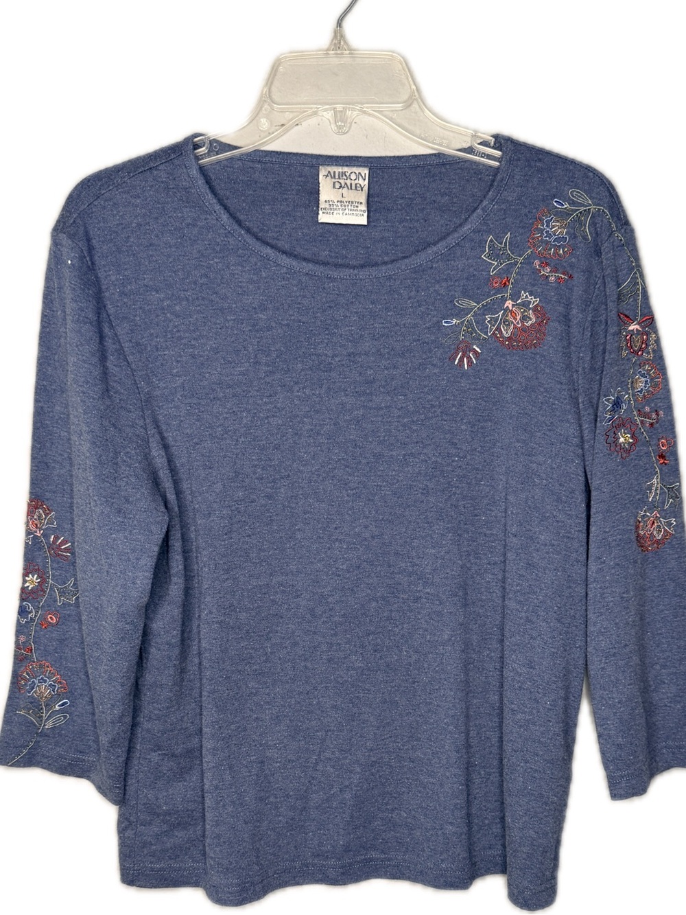 Allison Daley Embroidered Top